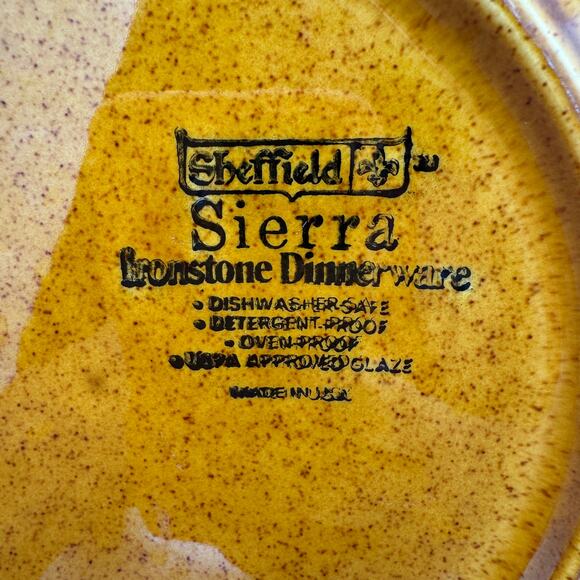 Vintage Dinner Plate Sierra by Sheffield 10" - Picture 4 of 5